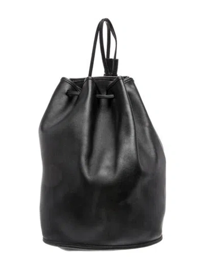 Pre-owned Coach Leather Bucket Bag In Black