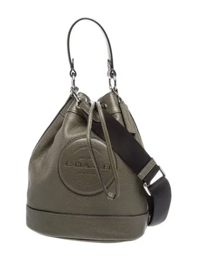 Pre-owned Coach Leather Bucket Bag In Multi