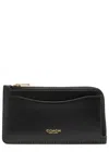 Coach Portacarte In Pelle Nera  Donna In Black