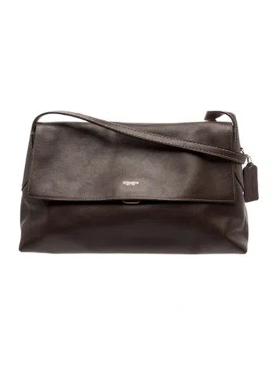 Pre-owned Coach Leather Chelsea 36 W/ Tags In Brown