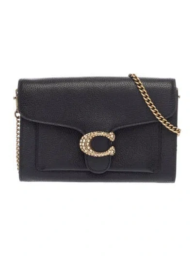 Pre-owned Coach Leather Clutch In Blue