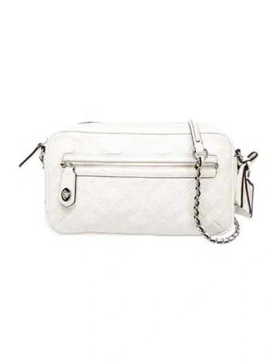 Pre-owned Coach Leather Clutch In Neutral