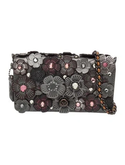 Pre-owned Coach Leather Clutch W/ Tags In Black