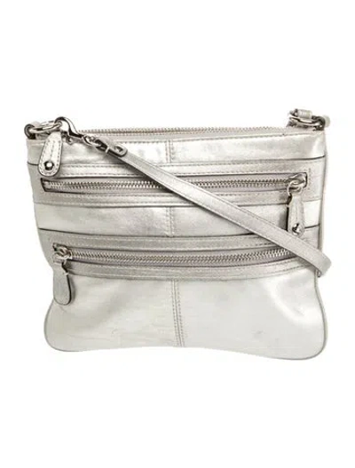 Pre-owned Coach Leather Crossbody Bag