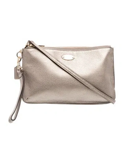 Pre-owned Coach Leather Crossbody Bag