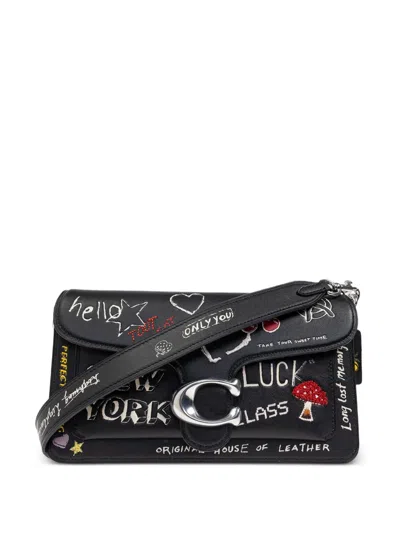 Coach Womens Black Multi Tabby 26 Sketch Leather Shoulder Bag