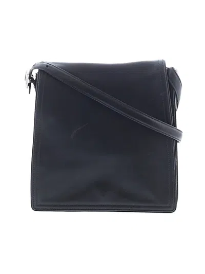 Pre-owned Coach Leather Crossbody Bag In Black