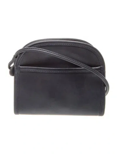 Pre-owned Coach Leather Crossbody Bag In Black