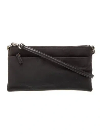 Pre-owned Coach Leather Crossbody Bag In Black