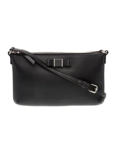 Pre-owned Coach Leather Crossbody Bag In Black