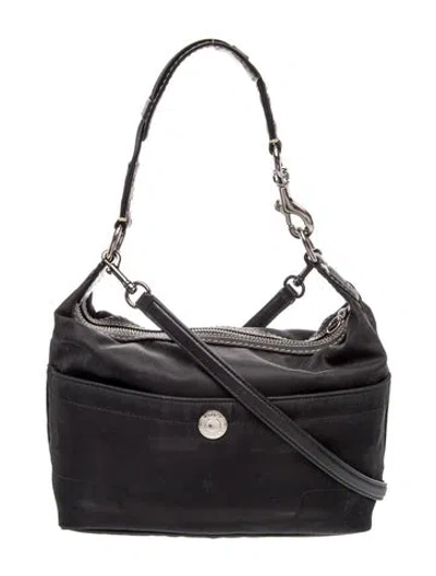 Pre-owned Coach Leather Crossbody Bag In Black