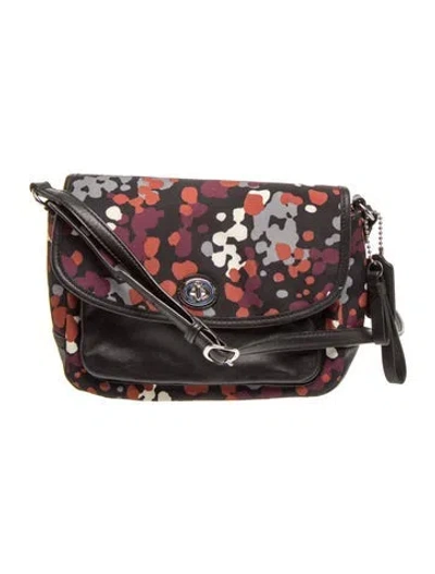 Pre-owned Coach Leather Crossbody Bag In Black