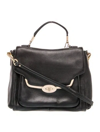 Pre-owned Coach Leather Crossbody Bag In Black