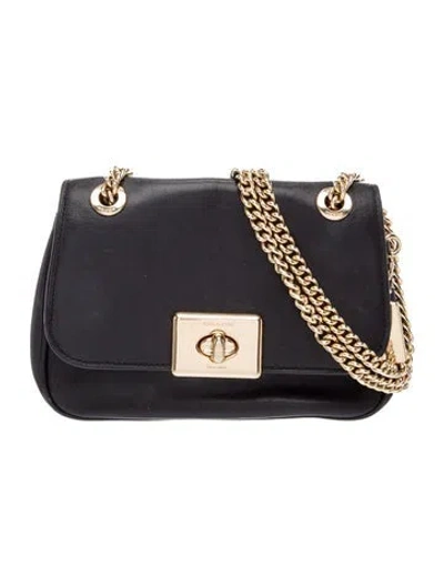 Pre-owned Coach Leather Crossbody Bag In Black