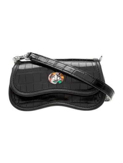 Pre-owned Coach Leather Crossbody Bag In Black