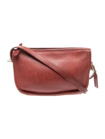 Pre-owned Coach Leather Crossbody Bag In Brown