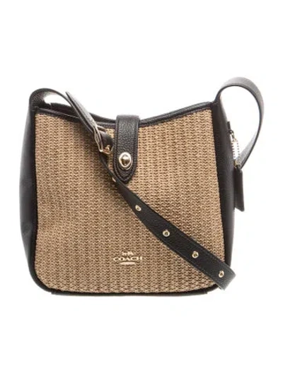 Pre-owned Coach Leather Crossbody Bag In Brown