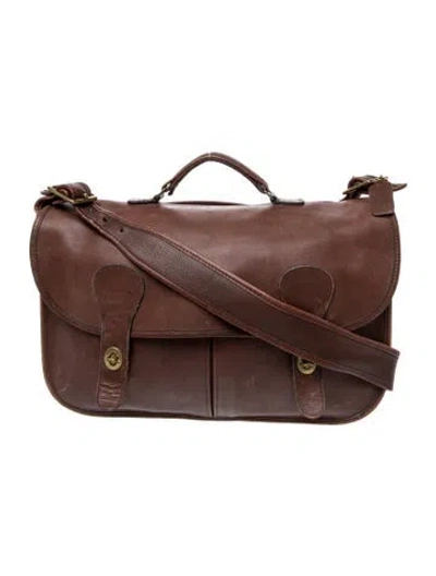 Pre-owned Coach Leather Crossbody Bag In Brown