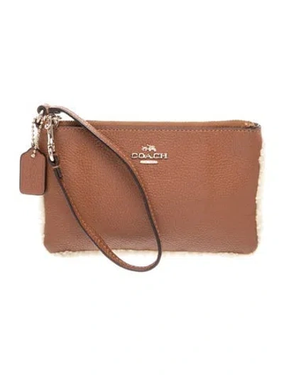 Pre-owned Coach Leather Crossbody Bag In Brown