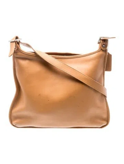 Pre-owned Coach Leather Crossbody Bag In Brown