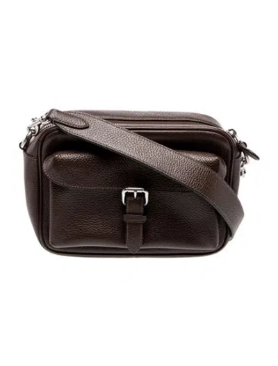Pre-owned Coach Leather Crossbody Bag In Brown