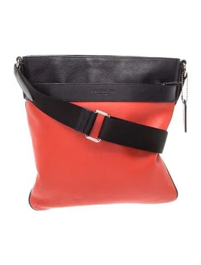 Pre-owned Coach Leather Crossbody Bag In Multi