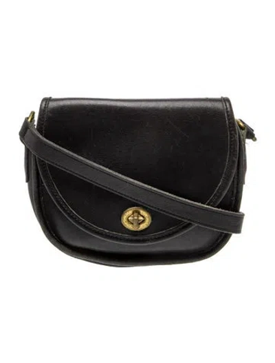 Pre-owned Coach Leather Crossbody Bag In Multi