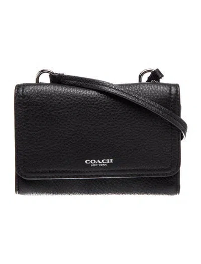 Pre-owned Coach Leather Crossbody Bag In Multi