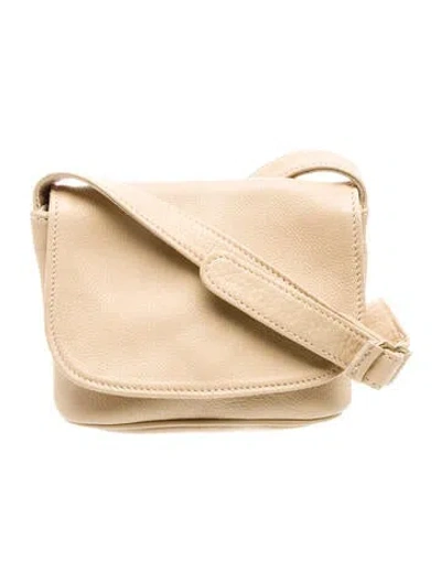 Pre-owned Coach Leather Crossbody Bag In Neutral
