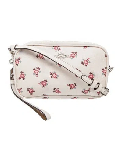 Pre-owned Coach Leather Crossbody Bag In Neutral