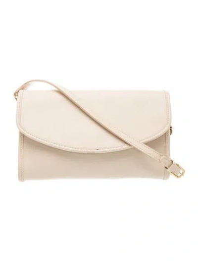 Pre-owned Coach Leather Crossbody Bag In Neutrals