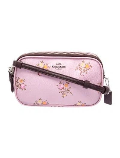 Pre-owned Coach Leather Crossbody Bag In Pink