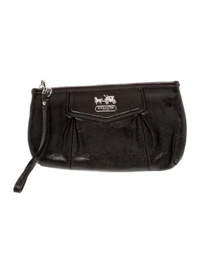 Pre-owned Coach Leather Crossbody Bag Small In Black