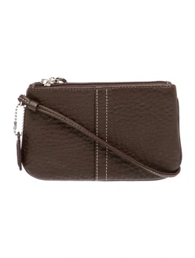 Pre-owned Coach Leather Crossbody Bag W/ Tags In Brown