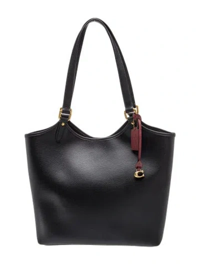 Pre-owned Coach Leather Everyday Tote In Black