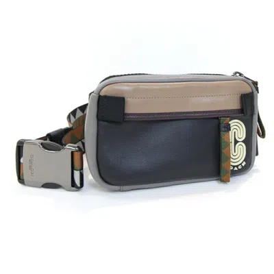 Pre-owned Coach Leather Fanny Pack () In Multi
