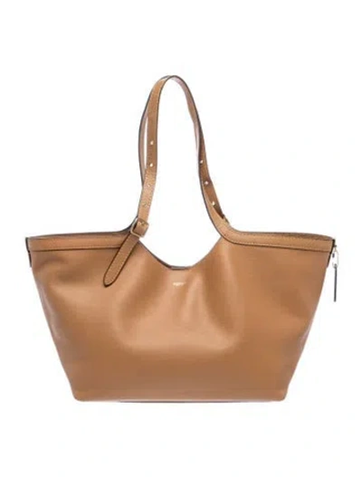 Pre-owned Coach Leather Gramercy Tote Large In Neutrals