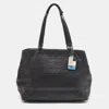 COACH COACH LEATHER HAMPTON PERFORATED WEEKEND TOTE