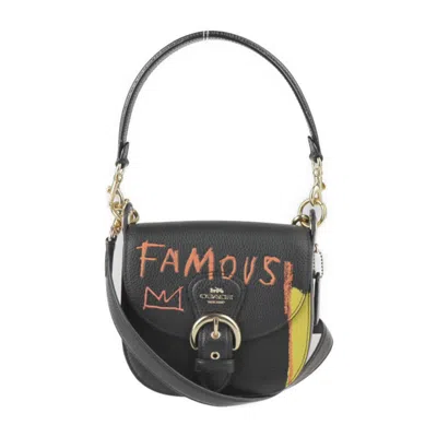 Pre-owned Coach Leather Handbag Pochette Shoulder Bag () In Multi