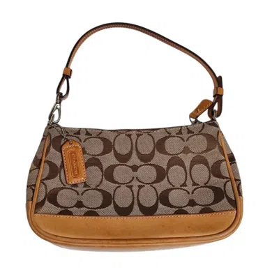 Pre-owned Coach Leather Handbag Pouch ()