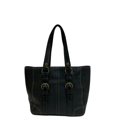 Pre-owned Coach Leather Handbag () In Multi