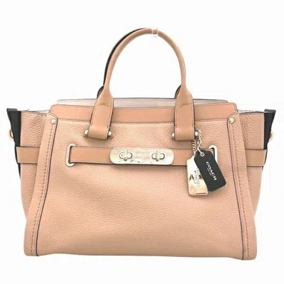 Pre-owned Coach Leather Handbag Shoulder Bag ()