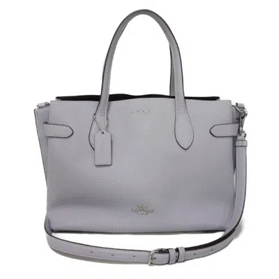 Pre-owned Coach Leather Handbag Shoulder Bag ()
