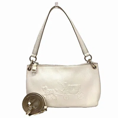 Pre-owned Coach Leather Handbag Shoulder Bag ()