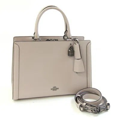 Pre-owned Coach Leather Handbag Shoulder Bag ()