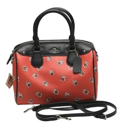 Pre-owned Coach Leather Handbag Shoulder Bag () In Multi