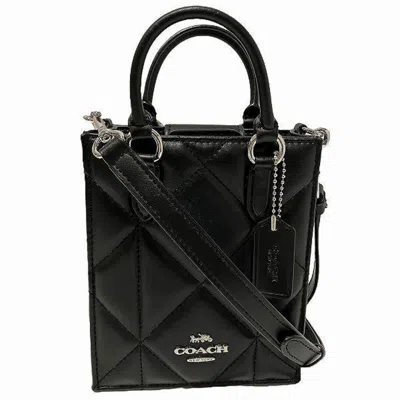 Pre-owned Coach Leather Handbag Shoulder Bag Tote Bag ()