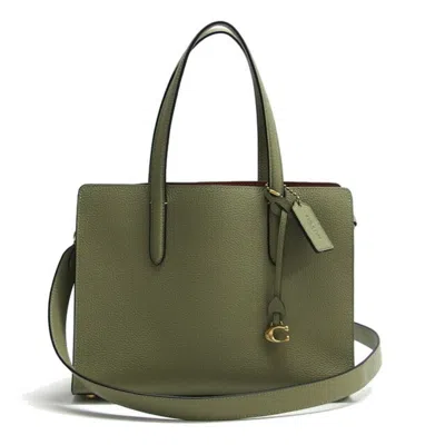 Pre-owned Coach Leather Handbag Shoulder Bag Tote Bag ()