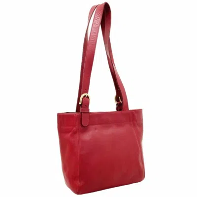 Pre-owned Coach Leather Handbag Shoulder Bag Tote Bag () In Multi
