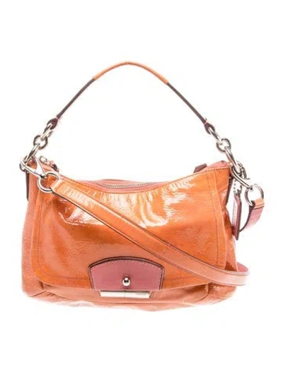 Pre-owned Coach Leather Hobo In Brown